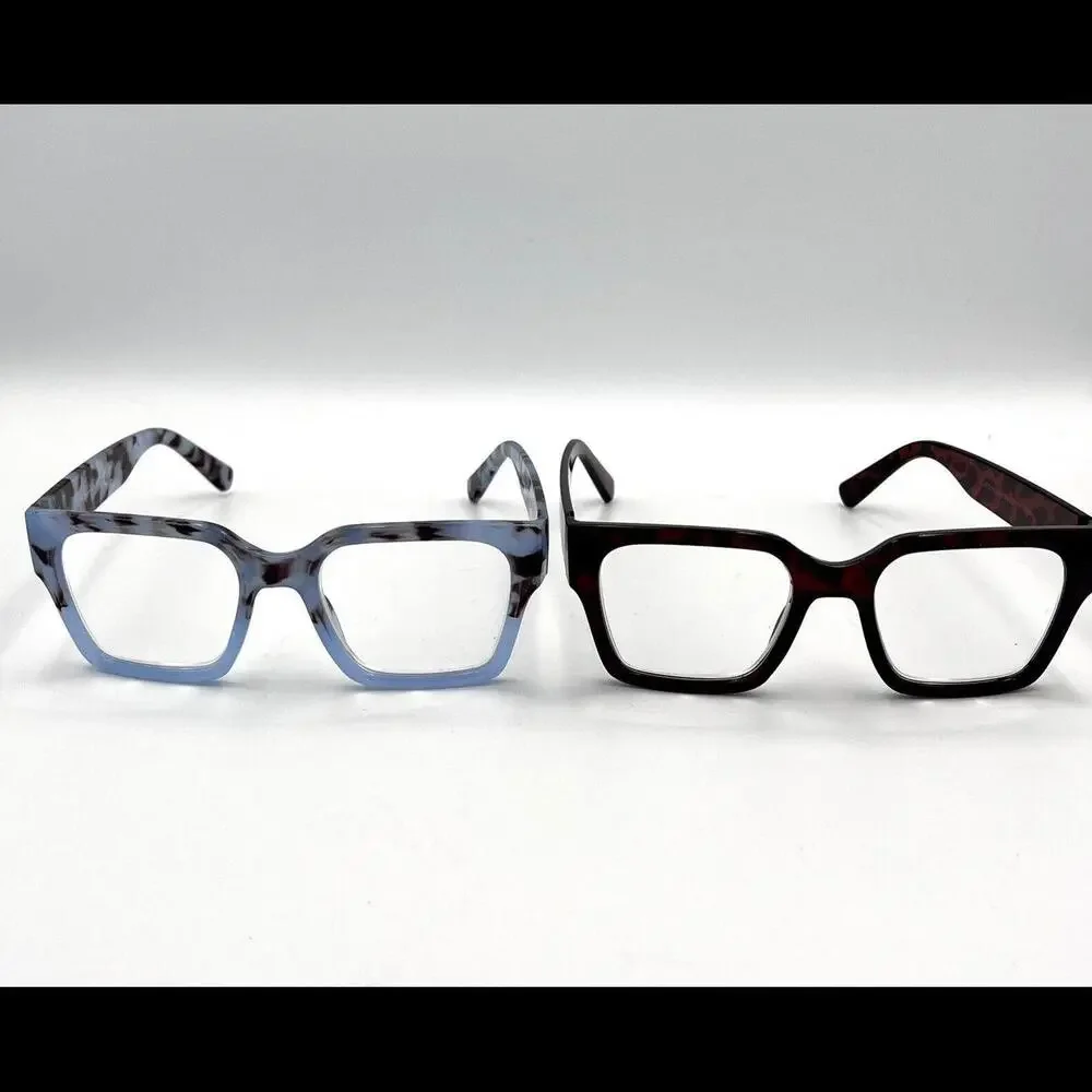 2‎ Pairs Jessica Simpson Reading Glasses +3.00